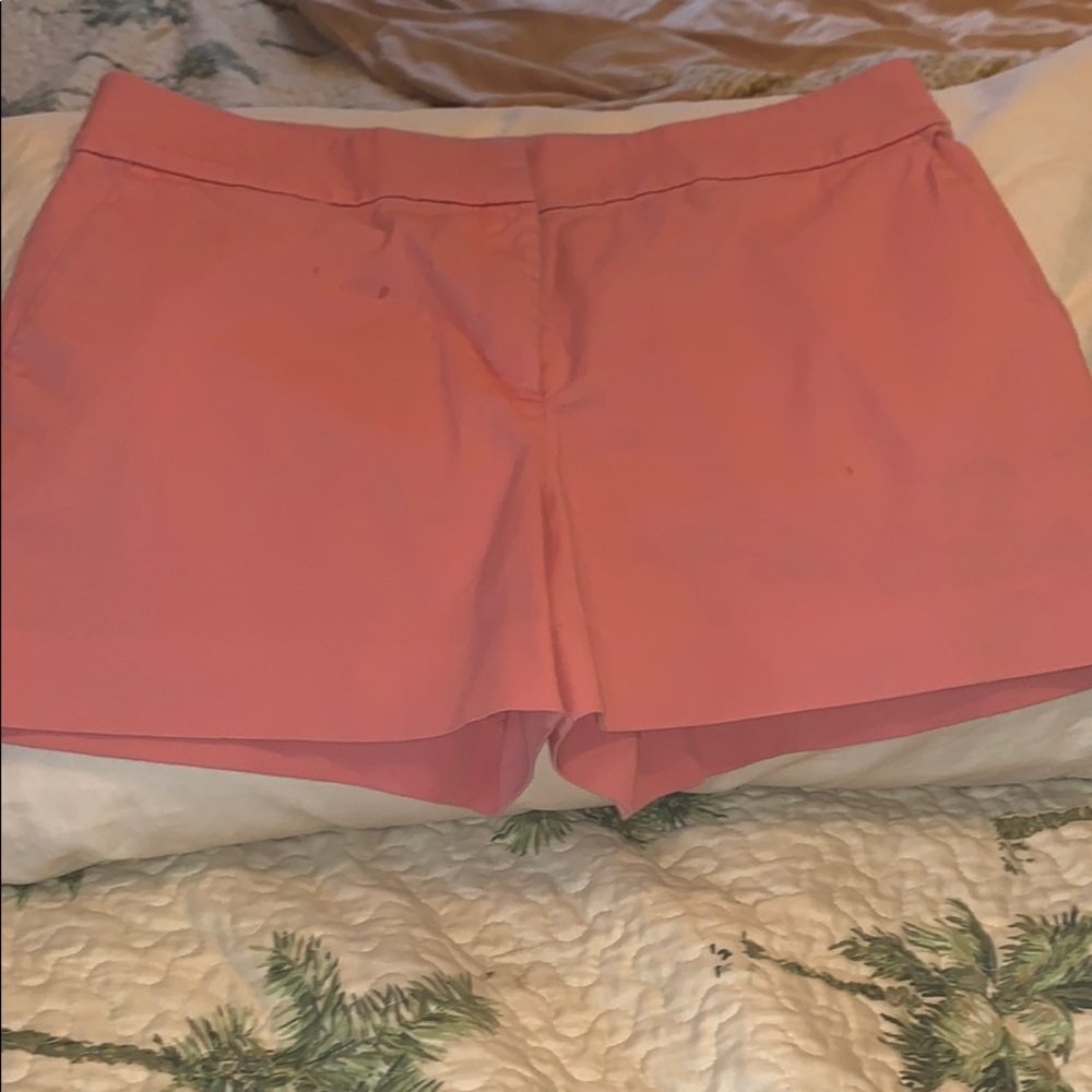 Loft Coral Shorts size 10